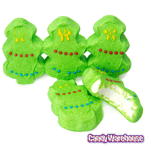 Christmas Peeps Candy
 Peeps Marshmallow Christmas Trees Candy 9 Packs 24 Piece