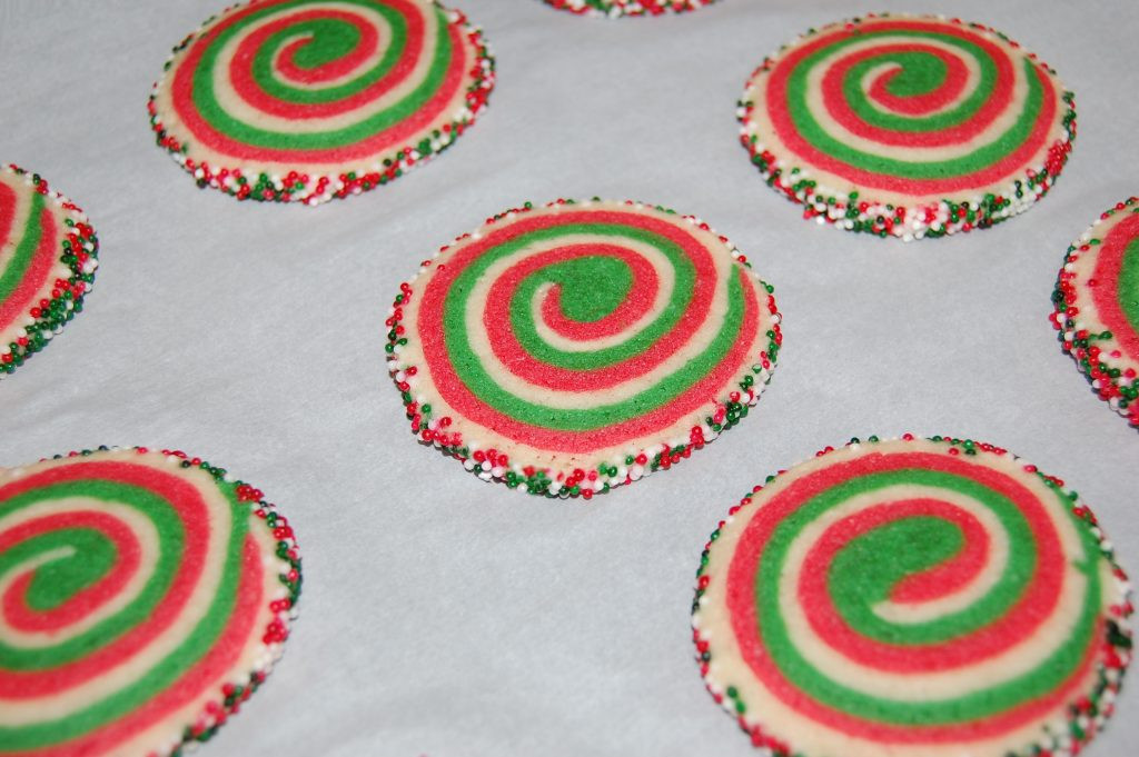 Christmas Pinwheel Sugar Cookies
 Christmas Pinwheel Cookies