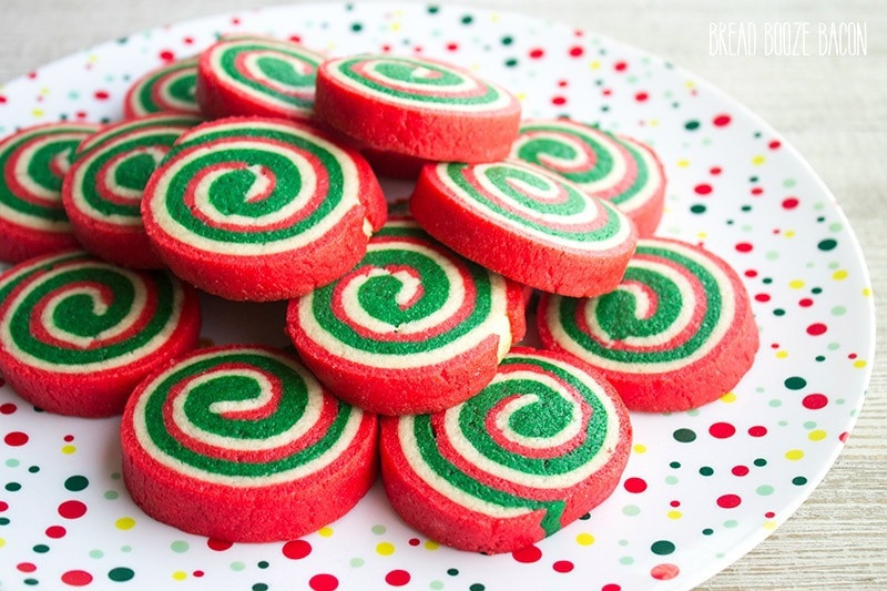 Christmas Pinwheel Sugar Cookies
 Christmas Cookie Pinwheels Yellow Bliss Road