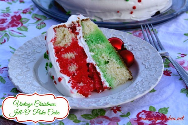 Christmas Poke Cake
 Mommy s Kitchen Recipes From my Texas Kitchen Vintage