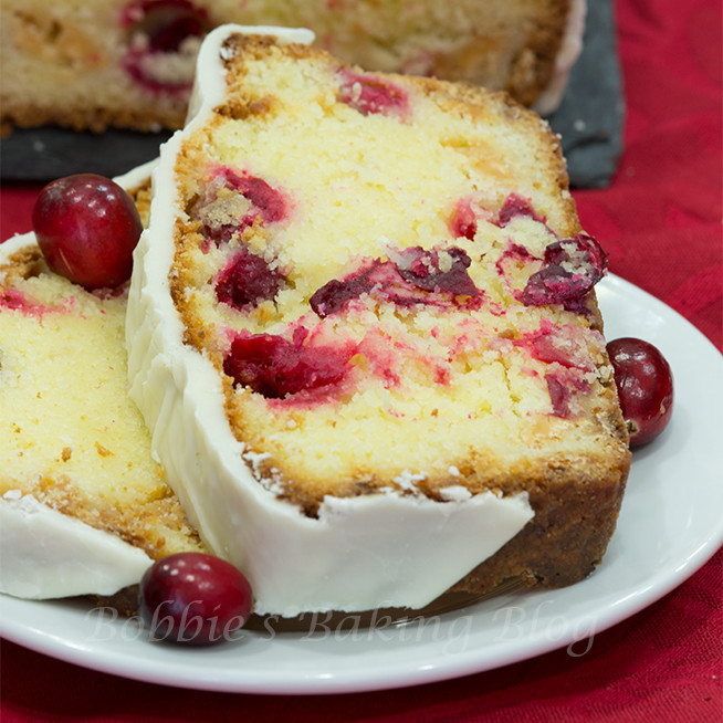 Christmas Pound Cake
 Christmas Cranberry Pound Cake