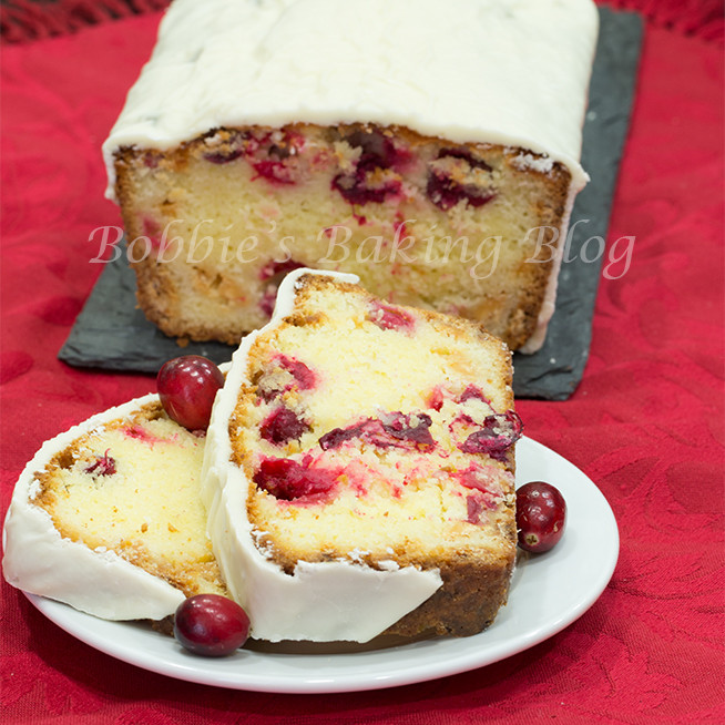 Christmas Pound Cake
 Christmas Cranberry Pound Cake