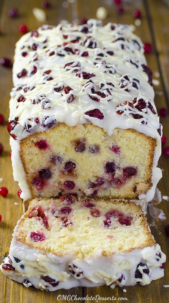 Christmas Pound Cake
 Christmas Cranberry Pound Cake