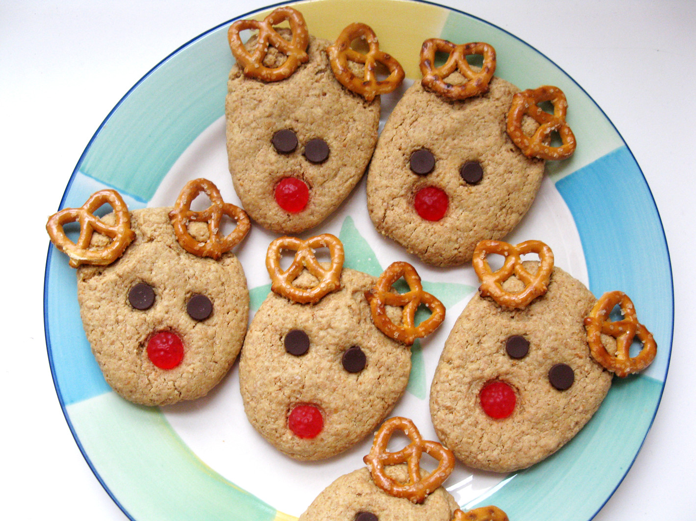 Christmas Reindeer Cookies
 Rudolph Reindeer Cookies
