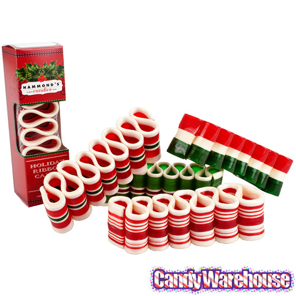 Christmas Ribbon Candy
 Deluxe Christmas Ribbon Candy Gift Packs 12 Piece Box