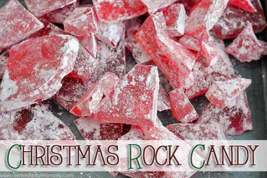 Christmas Rock Candy
 25 Yummy Homemade Christmas Candy Recipes DIY & Crafts