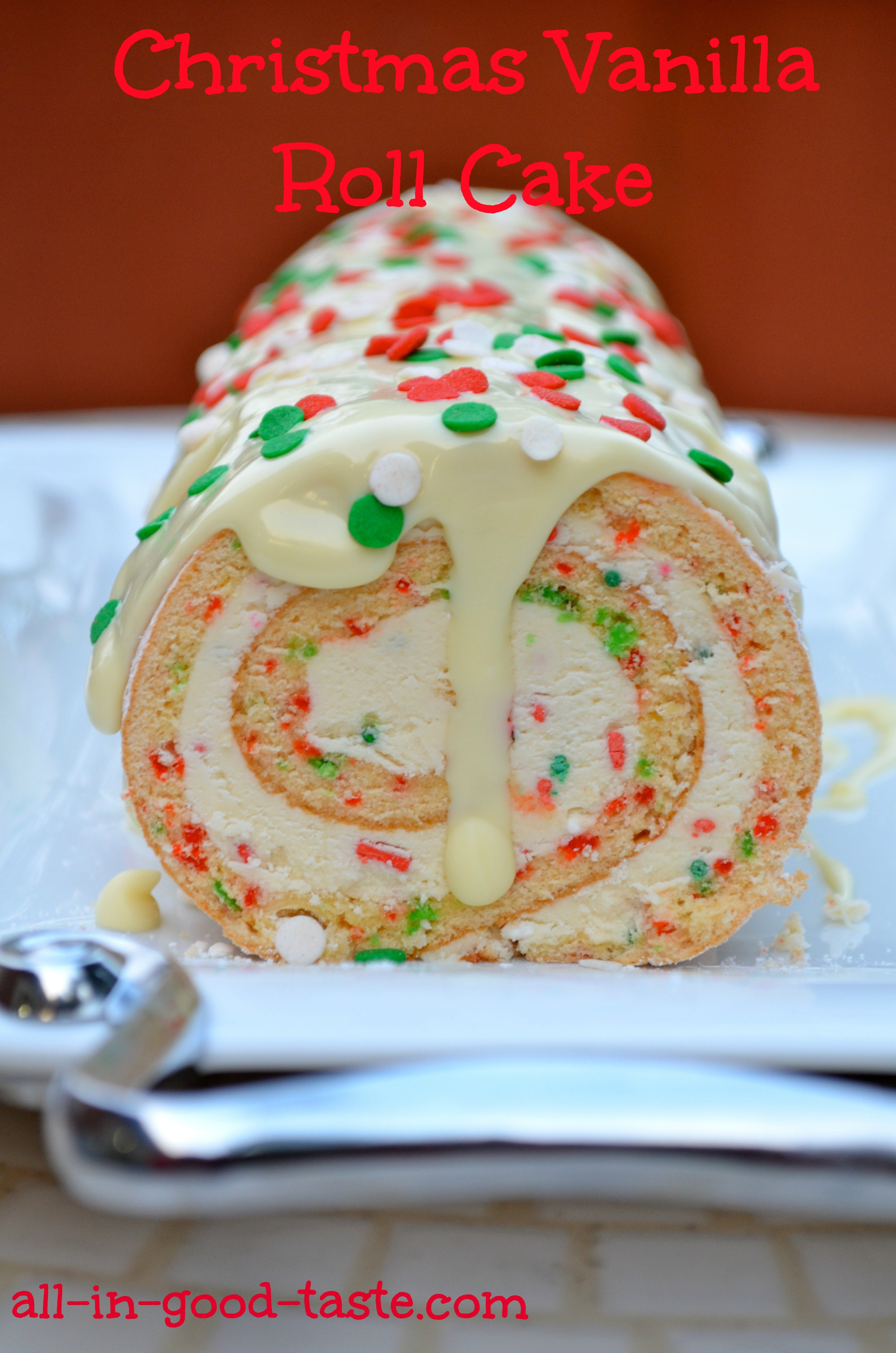 Christmas Roll Cakes
 Christmas Confection Countdown Christmas Vanilla Roll