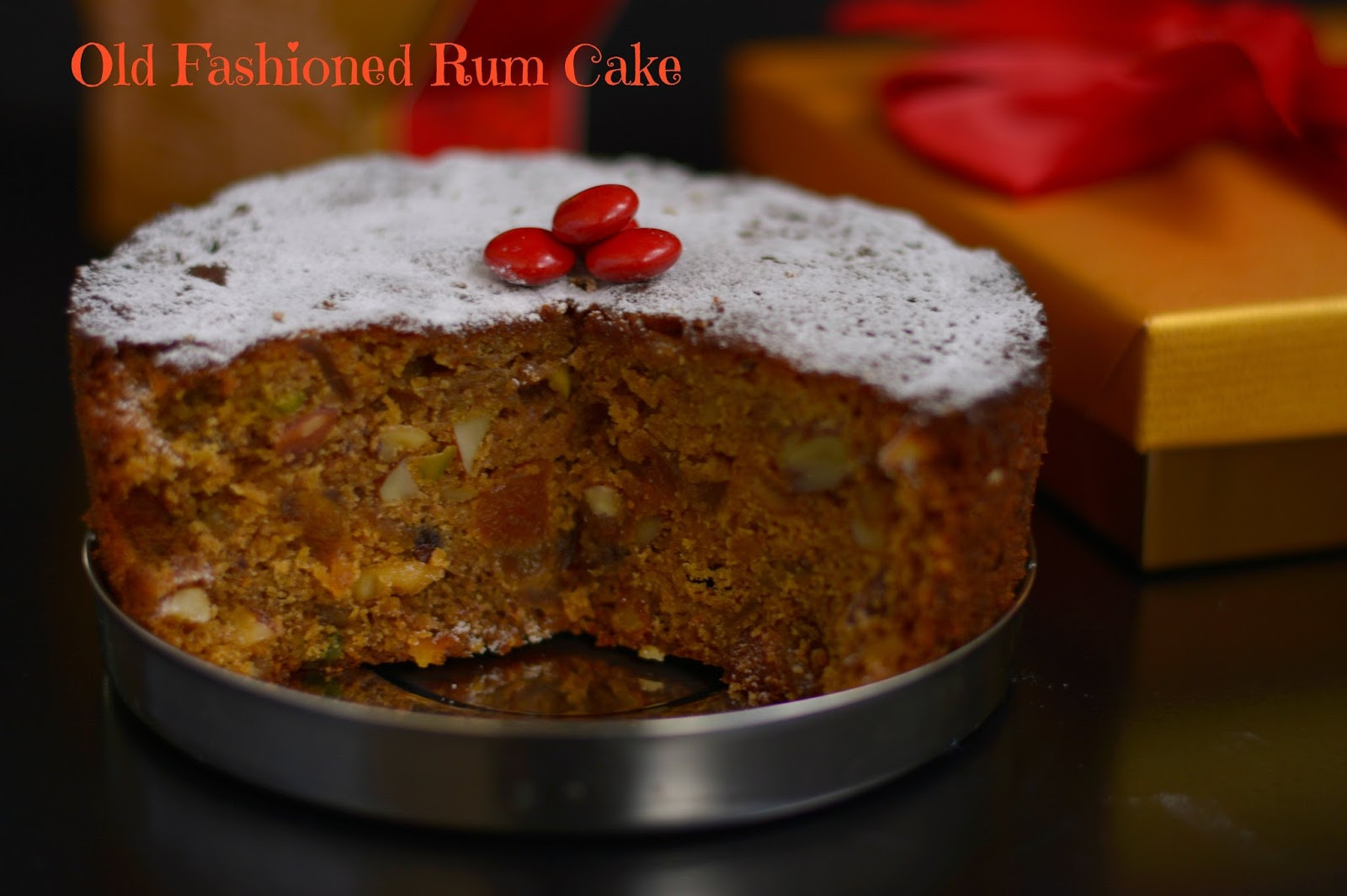 Christmas Rum Cakes
 Krithi s Kitchen Christmas Fruit Cake Old fashioned Rum