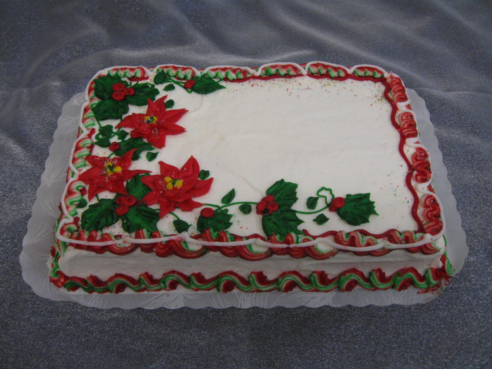 Christmas Sheet Cake
 munity Bakery