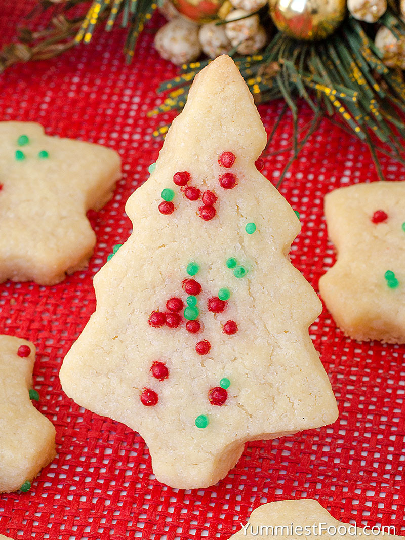 Christmas Shortbread Cookies
 Christmas Shortbread Cookies Recipe from Yummiest Food