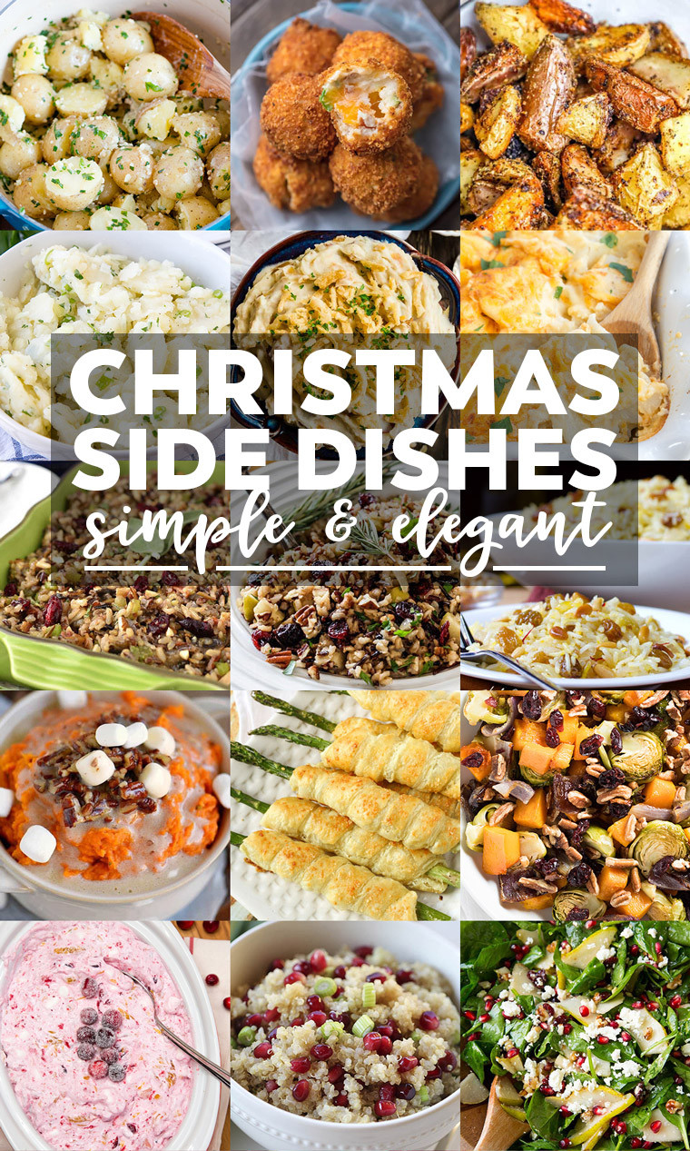 Christmas Side Dishes Recipes
 35 Side Dishes for Christmas Dinner Yellow Bliss Road