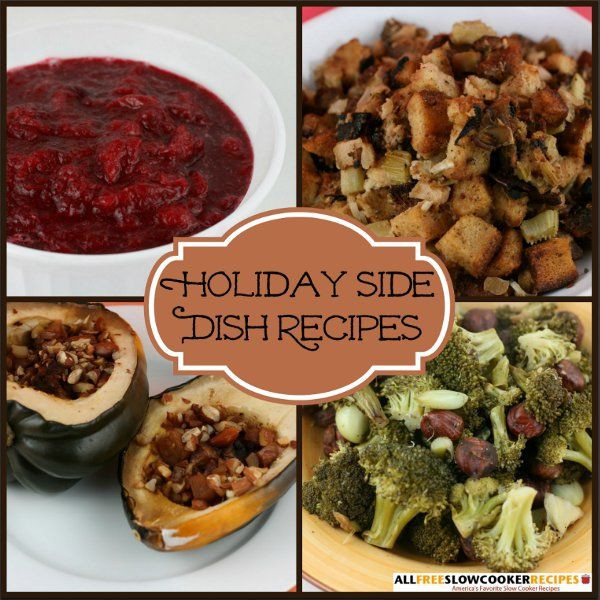 Christmas Side Dishes Recipes
 186 best images about Slow Cooker Side Dishes on Pinterest