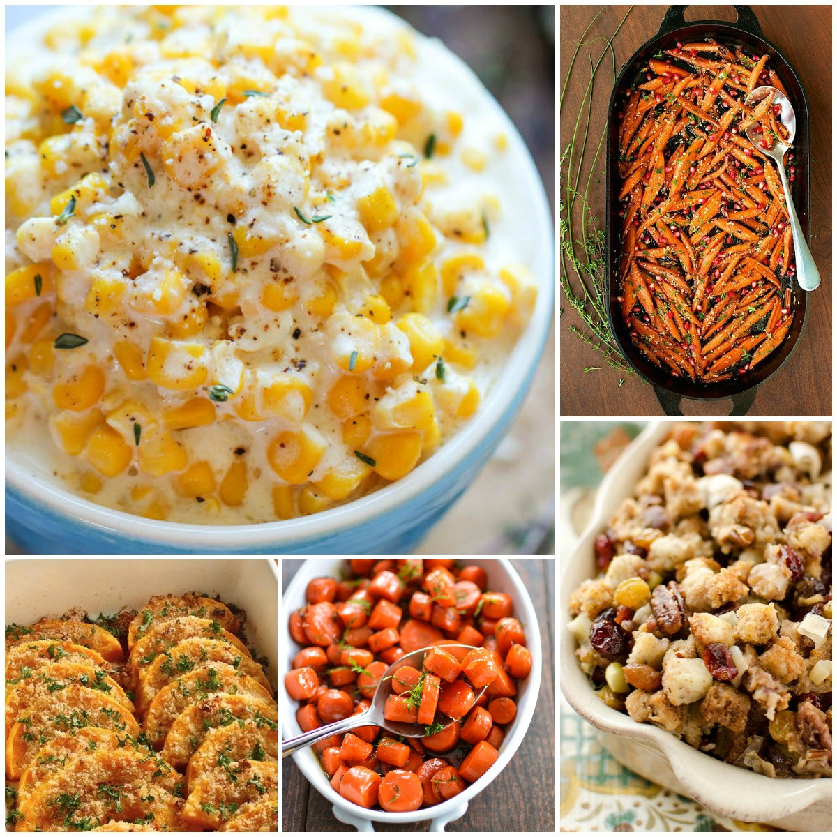 Christmas Side Dishes Recipes
 25 Most Pinned Side Dish Recipes for Thanksgiving and
