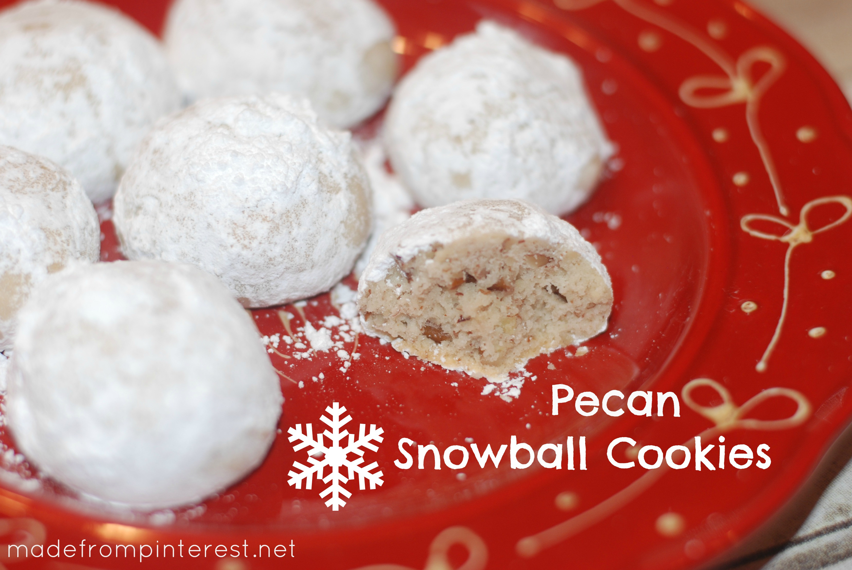 Christmas Snowball Cookies
 Snowball Cookies Made From Pinterest