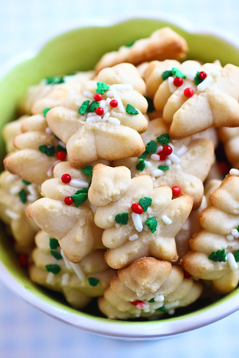 Christmas Spritz Cookies
 21 Christmas Cookies A delicious roundup
