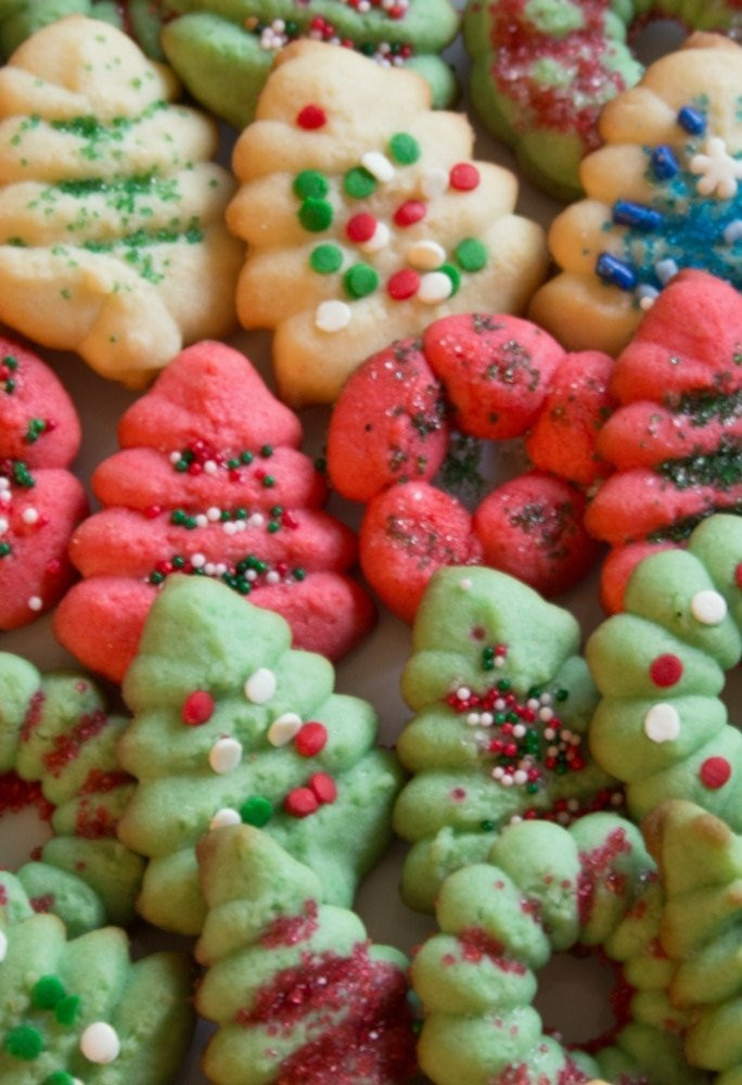 Christmas Spritz Cookies
 Classic Holiday Spritz Cookies Everyday Eileen