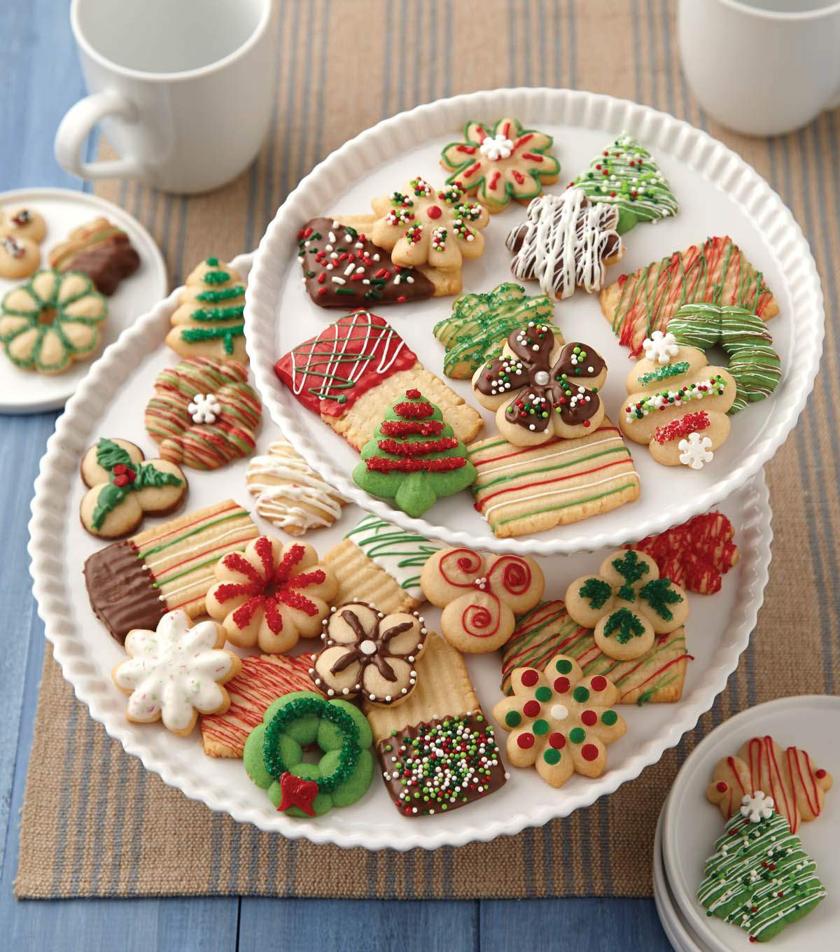 Christmas Spritz Cookies
 Christmas Spritz Cookies