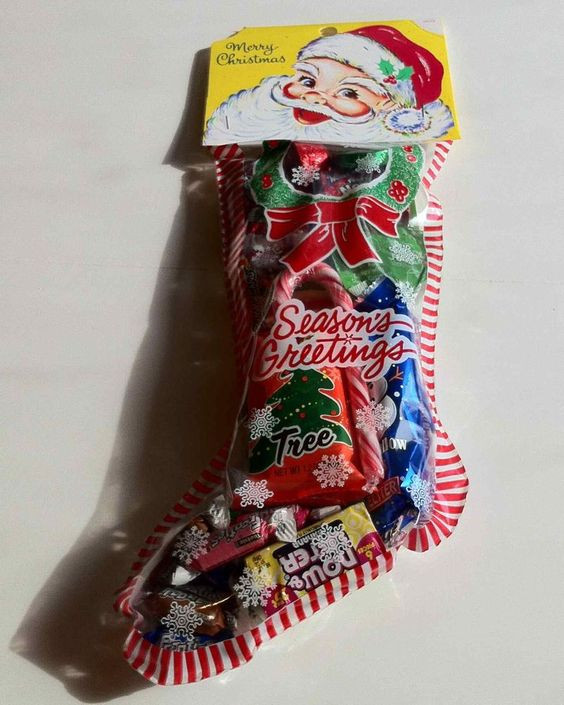 Christmas Stocking Candy
 Pinterest • The world’s catalog of ideas