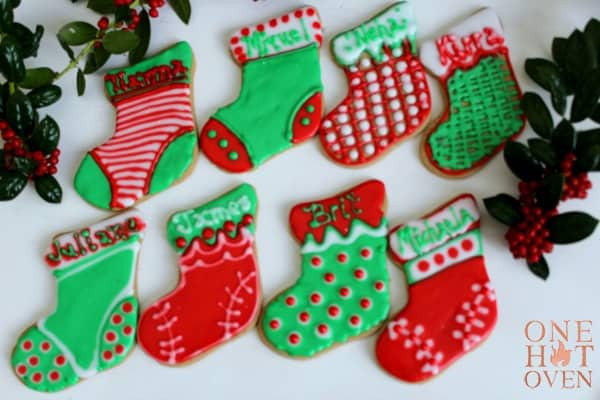 Christmas Stocking Cookies
 Spice Christmas Stocking Cookies e Hot Oven