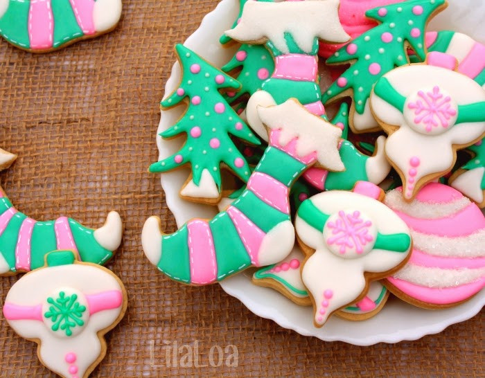 Christmas Stocking Cookies
 Christmas Stocking Cookies