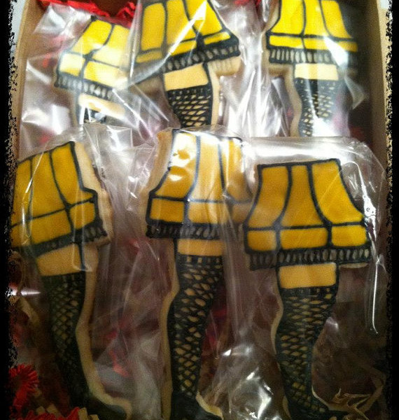 Christmas Story Lamp Cookies
 A Christmas Story Leg Lamp Cookie Gift Set