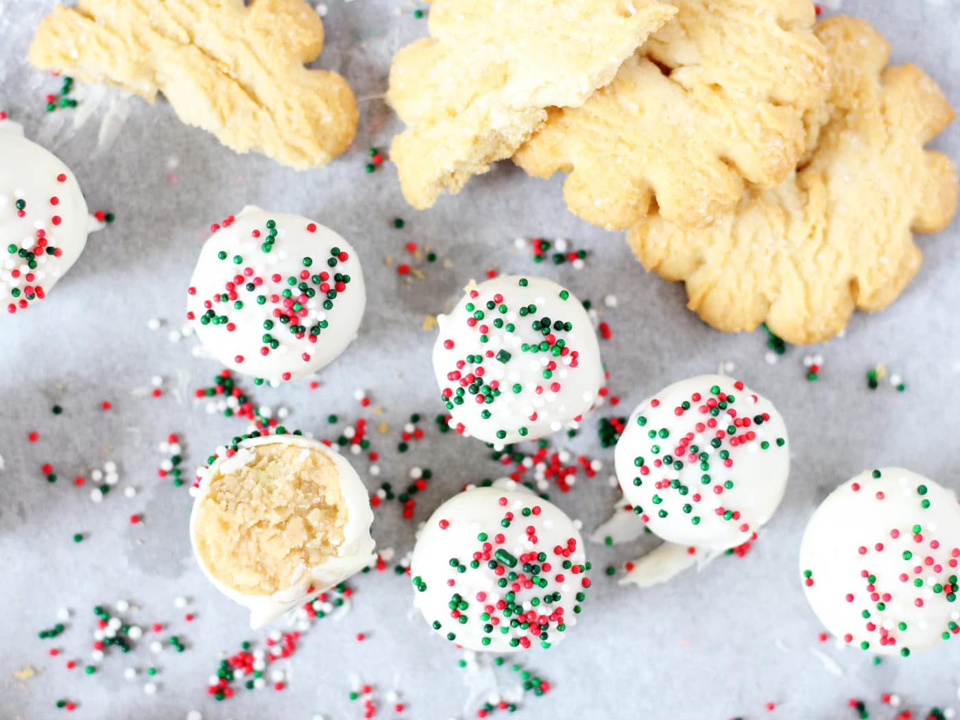 Christmas Sugar Cookies With Sprinkles
 Christmas Sugar Cookie Truffles If You Give a Blonde a