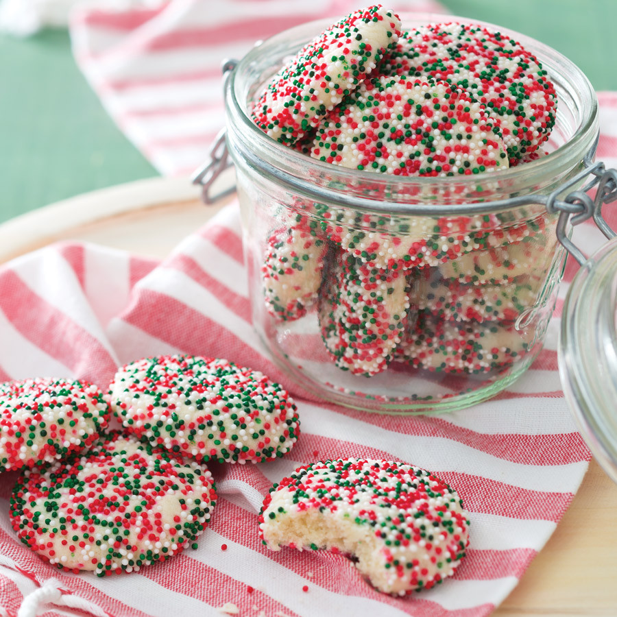 Christmas Sugar Cookies With Sprinkles
 Sprinkle Sugar Cookies Taste of the South