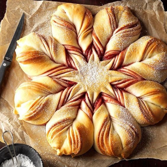 Christmas Sweet Bread
 Christmas Star Twisted Bread