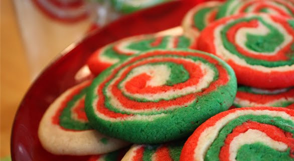 Christmas Swirl Cookies
 Gourmet Mom on the Go December 2011