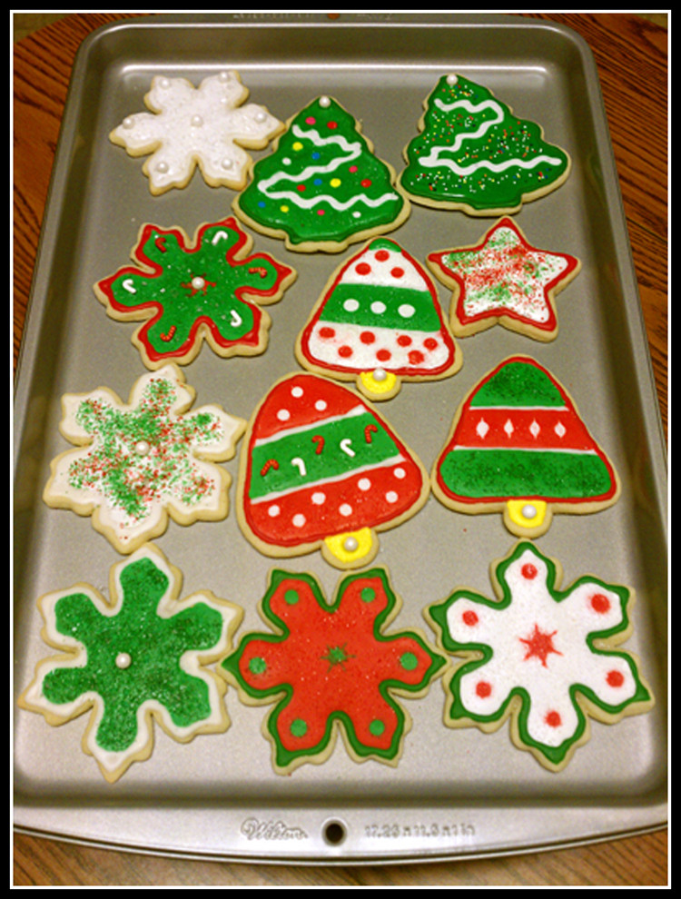 Christmas Themed Cookies
 Decorated Christmas Cookies – My Five Fs