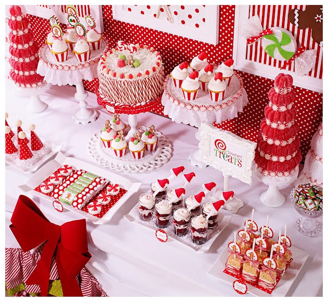 Christmas Themed Desserts
 40 best images about Christmas Party Food Ideas Candy