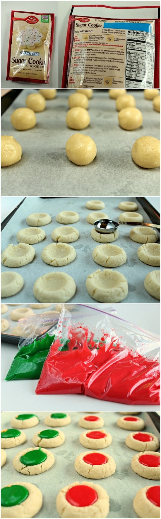 Christmas Thumbprint Cookies Recipe
 Christmas Thumbprint Cookies Recipe