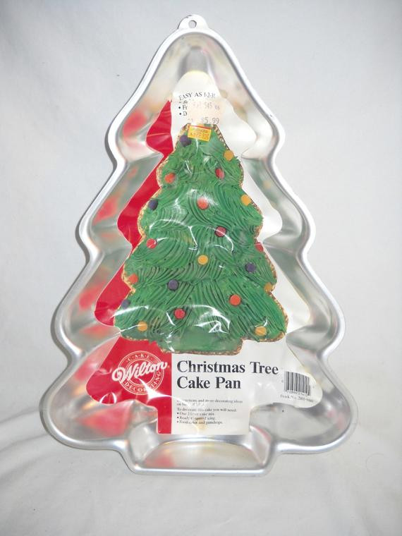 Christmas Tree Baking Pan
 Christmas Tree Cake Pan Vintage Wilton 1986