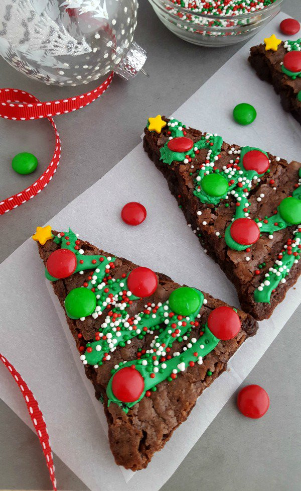 Christmas Tree Brownies
 Christmas Tree Brownies In The Playroom