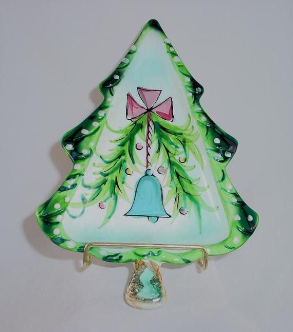 Christmas Tree Candy Dish
 Items similar to Vintage Holt Howard Christmas Tree Candy