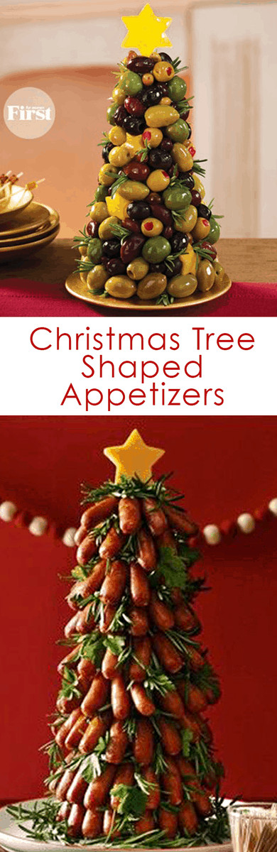 Christmas Tree Shaped Appetizers
 Christmas Tree Food