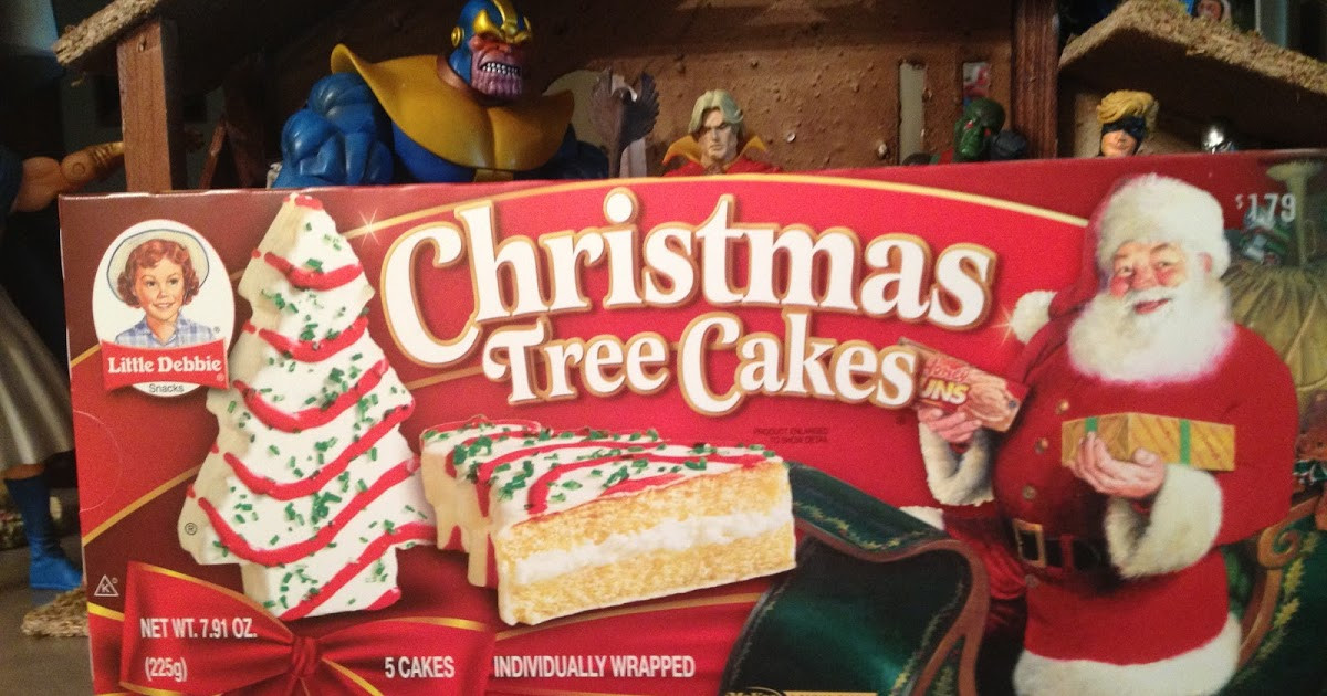 Christmas Tree Snack Cakes
 The Nerduary Christmas Treat Review Little Debbie