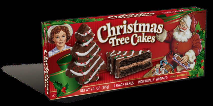 Christmas Tree Snack Cakes
 Christmas Tree Cake Choc