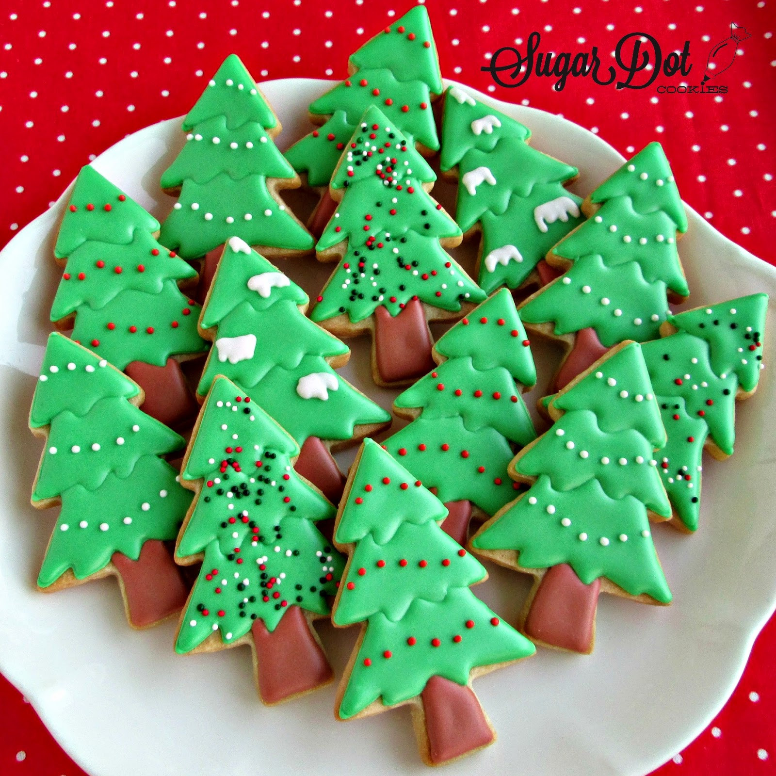 Christmas Tree Sugar Cookies
 Personalized Snowmen as a corporate thank you t