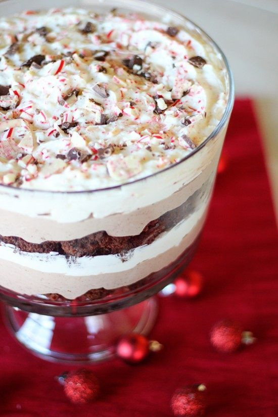 Christmas Trifle Bowl Recipes
 Peppermint Brownie Trifle 4 Ww Pts
