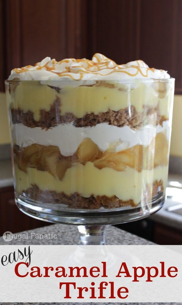 Christmas Trifle Bowl Recipes
 17 Best ideas about Caramel Apple Trifle on Pinterest
