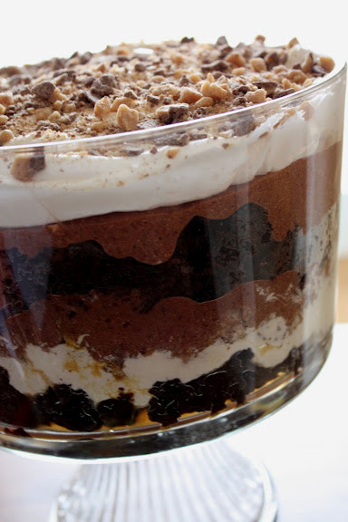 Christmas Trifle Dessert
 Chocolate Brownie Trifle The Red Headed Hostess