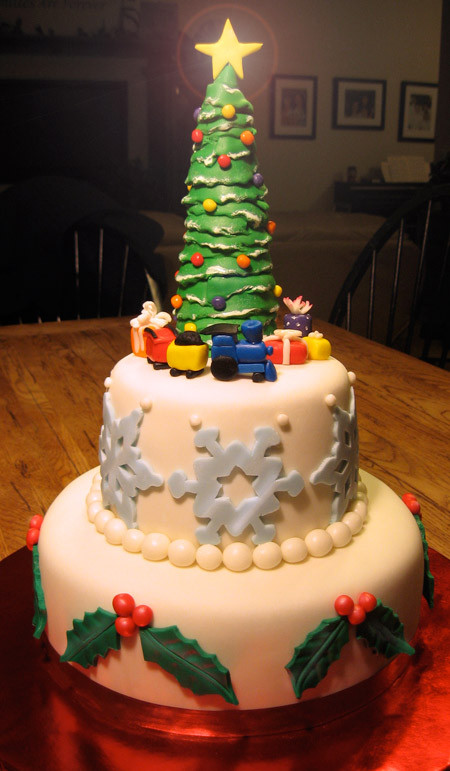 Christmas Wedding Cakes
 Christmas Wedding Cakes