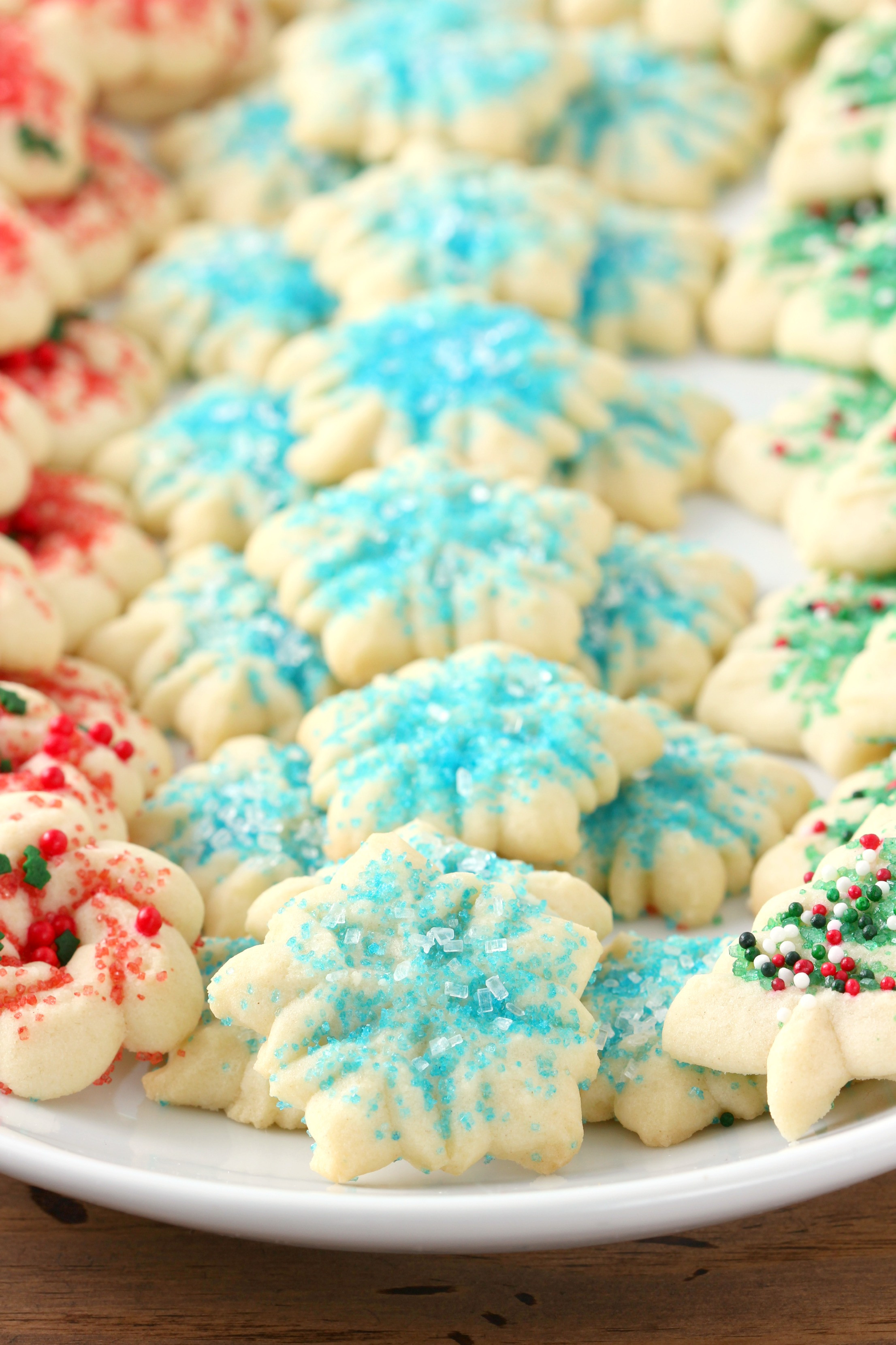 Classic Christmas Cookies
 Classic Spritz Cookies A Kitchen Addiction