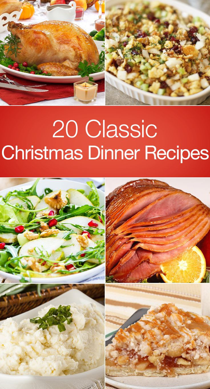 Classic Christmas Dinner
 1000 images about Holiday Recipes & Ideas di Pinterest