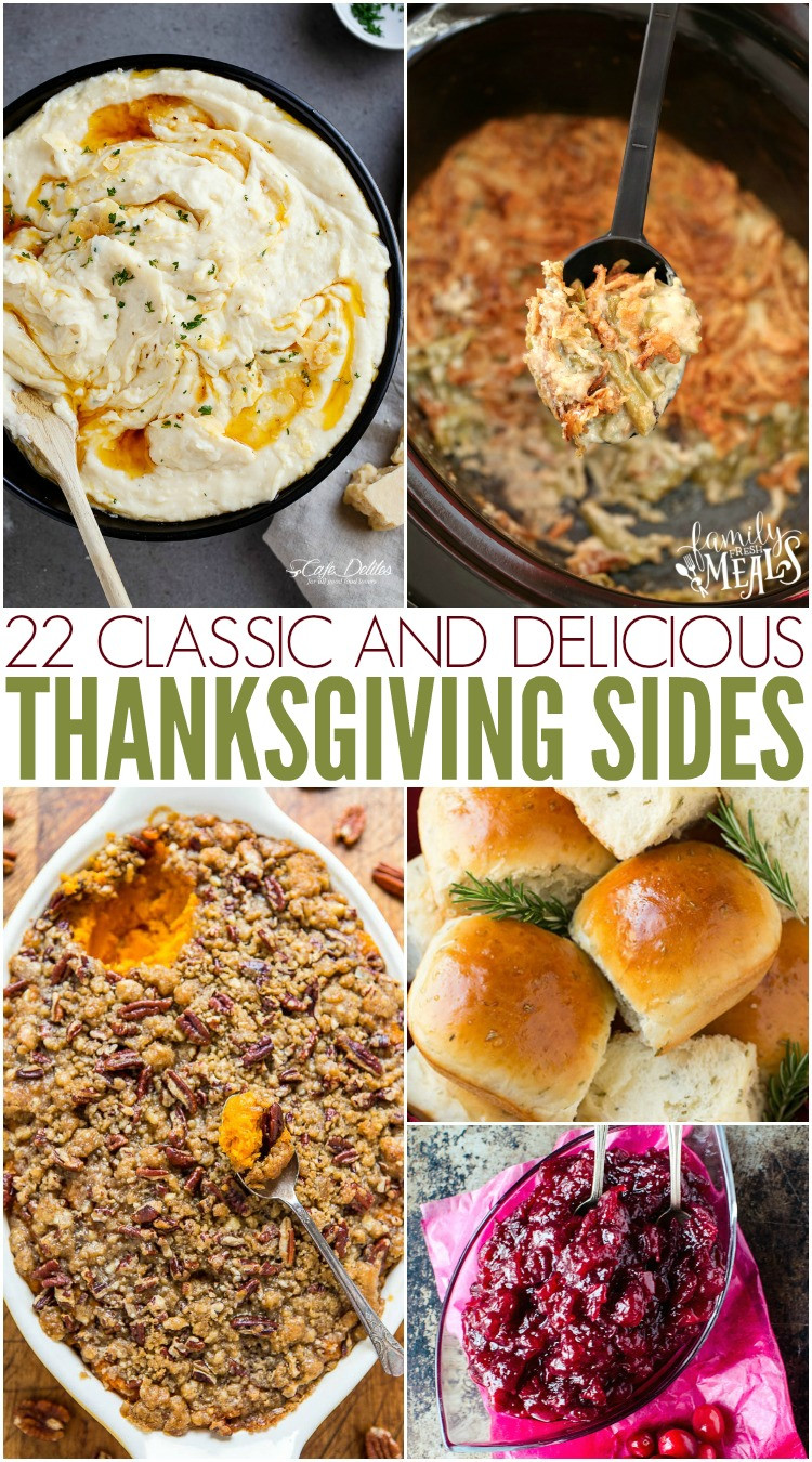 Classic Thanksgiving Desserts
 Classic Thanksgiving Side Dish Recipes Family Fresh Meals