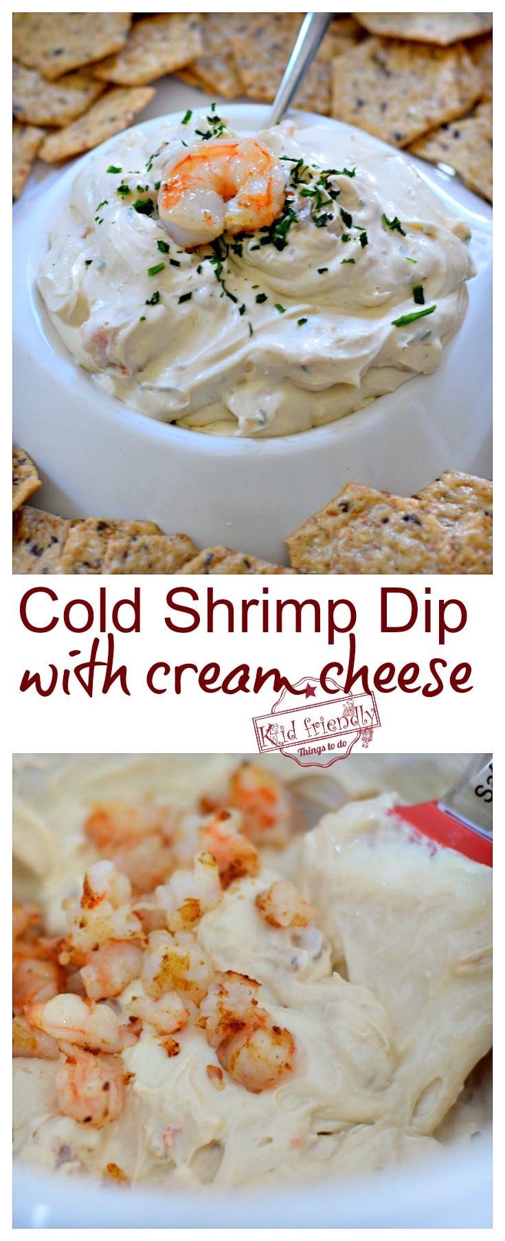 Cold Christmas Appetizers
 The Best Cold Shrimp Dip Recipe With Cream Cheese