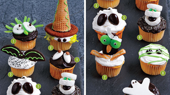 Cool Halloween Cupcakes
 Cool Ghoul Cupcakes Grandparents