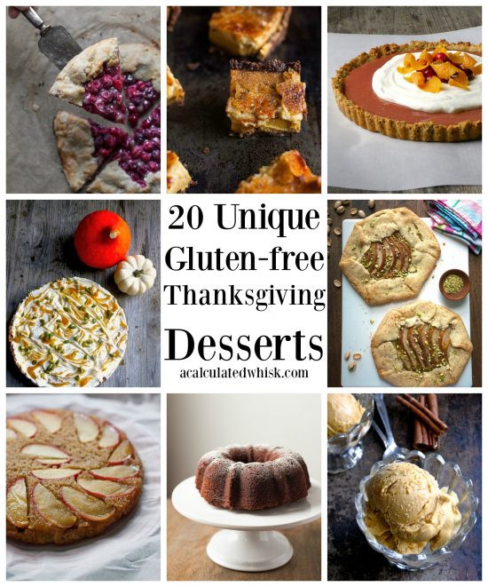 Cool Thanksgiving Desserts
 20 Unique Gluten free Thanksgiving Desserts A Calculated