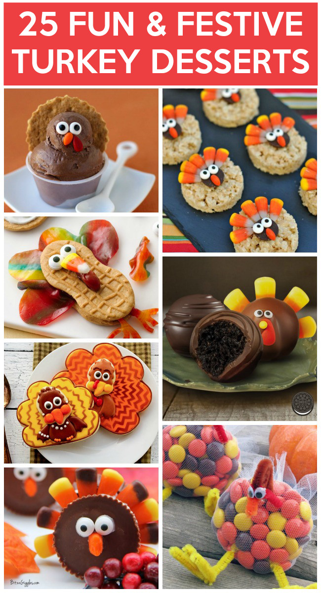 Cool Thanksgiving Desserts
 25 Yummy Turkey Desserts To Make